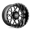 MO986 22X12 5X5.0/5.5 G-BLK MACH -44MM by Moto Metal