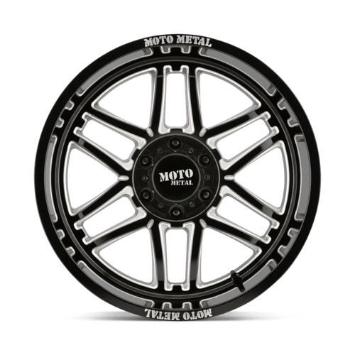 MO992 20X10 8X6.5 G-BLK MILL -18MM by Moto Metal