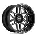 MO992 20X10 6X5.5 G-BLK MILL -18MM by Moto Metal