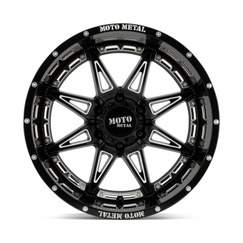 MO993 20X12 8X6.5 G-BLK MILL -44MM by Moto Metal