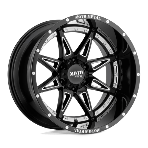 MO993 20X9 8X180 G-BLK MILL 0MM by Moto Metal