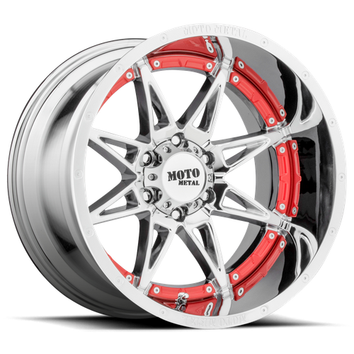 MO993 20X9 6X4.5 CHROME 18MM CB 66.1 by Moto Metal