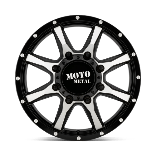 MO995 DRW 20X8.25 8X210 +127 GBLK-MCH DF by Moto Metal