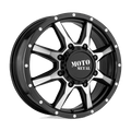 MO995 DRW 20X8.25 8X210 +127 GBLK-MCH DF by Moto Metal