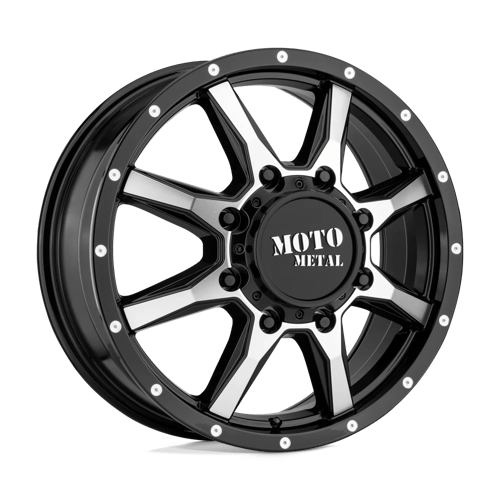 MO995 DRW 20X8.25 8X210 +127 GBLK-MCH DF by Moto Metal
