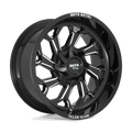 MO999 20X10 8X6.5 G-BLK MILL -18MM by Moto Metal