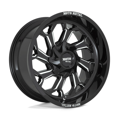 MO999 20X10 8X6.5 G-BLK MILL -18MM by Moto Metal