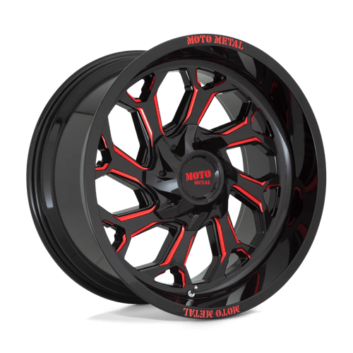 MO999 20X10 8X6.5 G-BLK MILL RTCC -18MM by Moto Metal