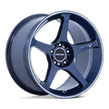 BATTLE V 18X8.5 5X100 56 +30 OB-BLU MCH