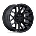 OVERLOOK 20X10 6X135/5.5 106 -18 BLK-OUT by Moto Metal