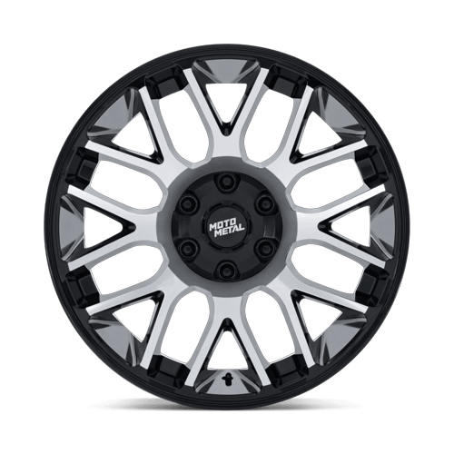OVERLOOK 20X9 5X4.5/5 78 +1 G-BLK-MCH by Moto Metal