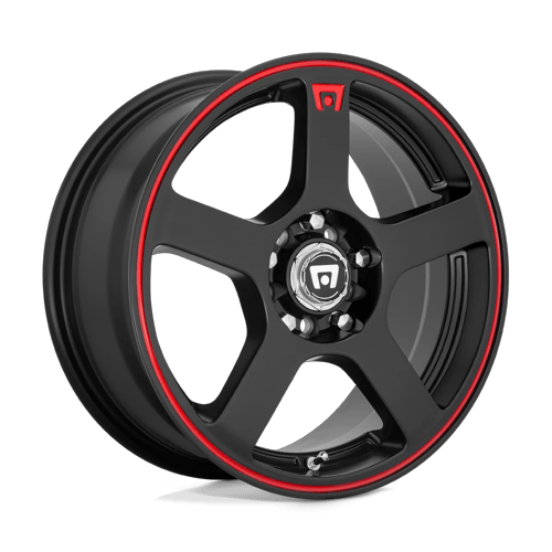 MR116 18X8 5X100/4.5 M-BLK/RED +35MM