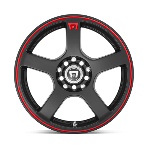 MR116 15X6.5 5X100/4.5 M-BLK/RED +40MM
