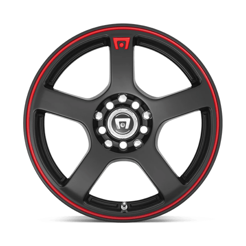 MR116 18X8 5X100/4.5 M-BLK/RED +35MM