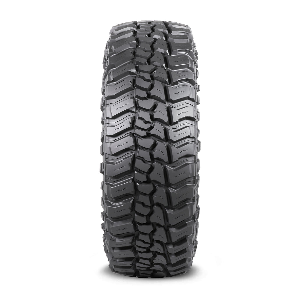 Asymmetrical tread pattern reduces noise, improves handling and ride by Mickey Thompson