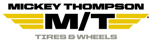 Asymmetrical tread pattern reduces noise, improves handling and ride by Mickey Thompson