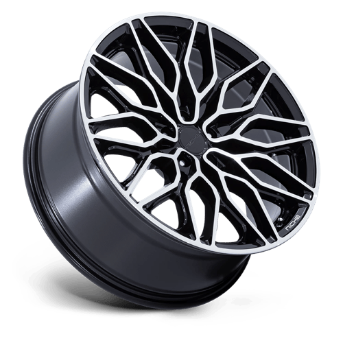 CALABRIA 5 22X10.5 5X115 72 +18 GBLK-MCH by NICHE
