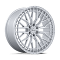 GENOA 24X10 6X5.5 106 +20 G-SLV-MCH-FC by NICHE