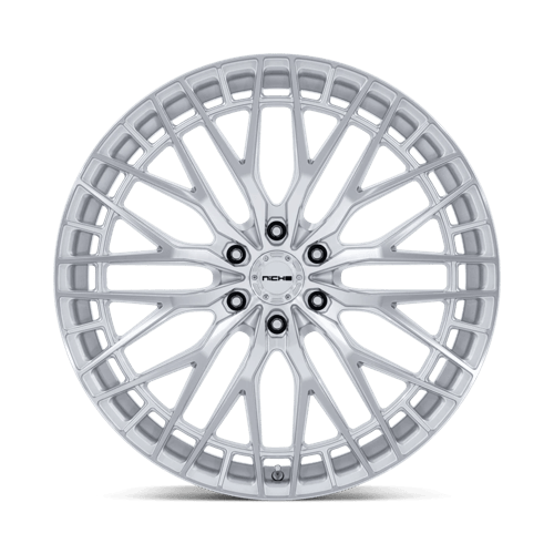 GENOA 24X10 6X5.5 106 +0 G-SLV-MCH-FC by NICHE