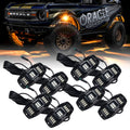 ORACLE Lighting ColorSHIFT RGB+W Underbody Wheel Well Rock Light Kit (8 PCS) by Oracle Lighting
