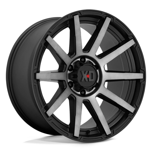 XD847 20X10 6X135 S-BLK GTCC -18MM by XD