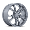 PR137S 18X8 5X5.0 71.5 SLV-GRY 34MM by Performance Replicas