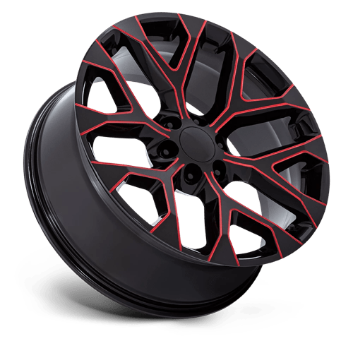 PR177 20X9 6X5.5 78 +24 G-BLK RD-MILL by Performance Replicas