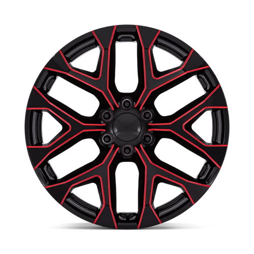 PR177 20X9 6X5.5 78 +24 G-BLK RD-MILL by Performance Replicas
