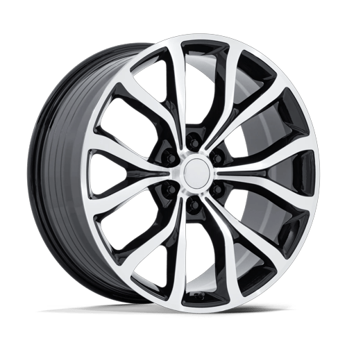 PR230 24X10 6X135 87 +31 G-BLK-MCH by Performance Replicas