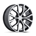 PR230 22X9.5 6X135 87 +44 G-BLK-MCH by Performance Replicas