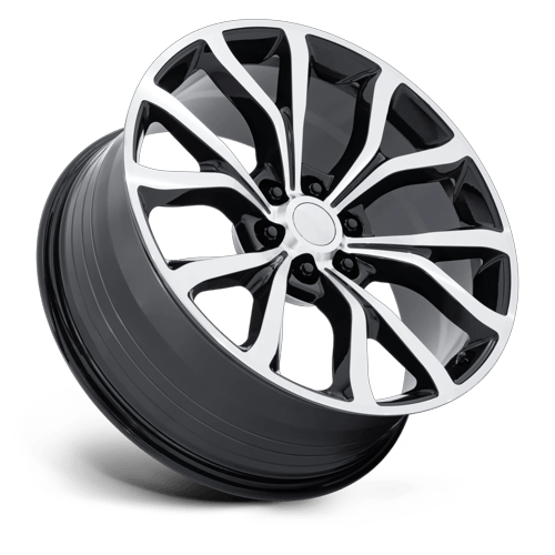 PR230 22X9.5 6X135 87 +44 G-BLK-MCH by Performance Replicas