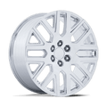 PR231 24X10 6X5.5 78 +31 CHROME by Performance Replicas