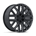 PR231 24X10 6X5.5 78 +31 G-BLK-MILL by Performance Replicas