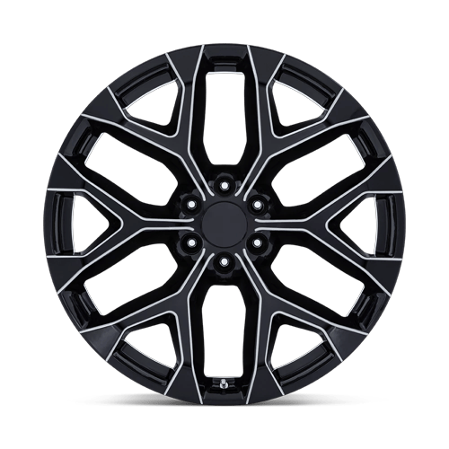 PR177 22X9 6X5.5 78 +24 G-BLK MILL by Performance Replicas