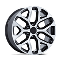 PR177 20X9 6X5.5 78 +24 G-BLK MCH-FC by Performance Replicas