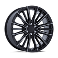 PR223 22X9 6X5.5 78 +28 G-BLK MILL by Performance Replicas