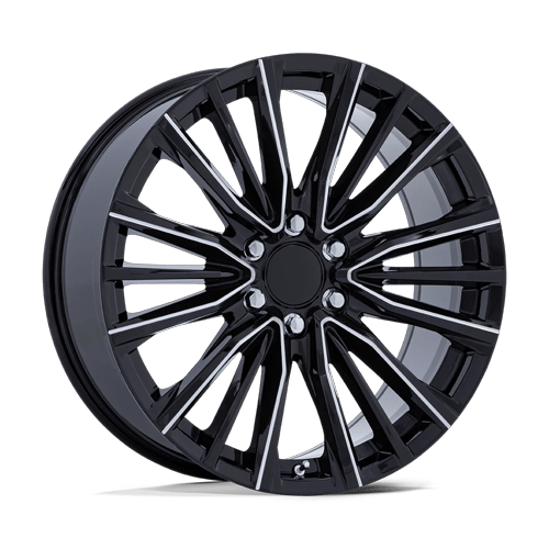 PR223 22X9 6X5.5 78 +28 G-BLK MILL by Performance Replicas