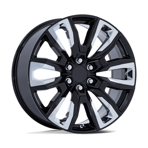 PR225 22X9 6X5.5 78 +28 G-BLK-CHR by Performance Replicas