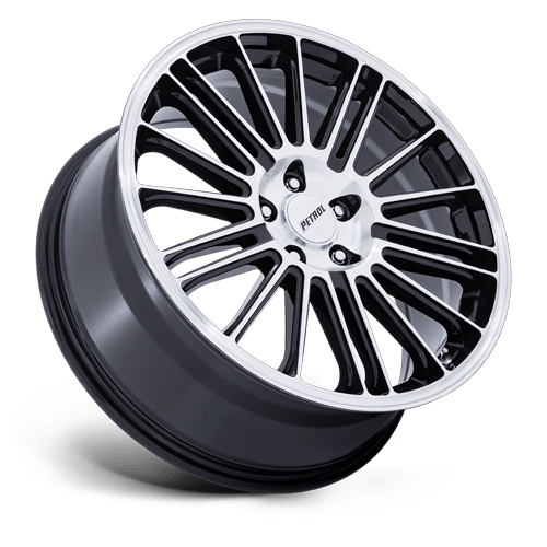 P1D 20X8.5 5X112 72 +40 G-BLK MACH by Petrol Wheels