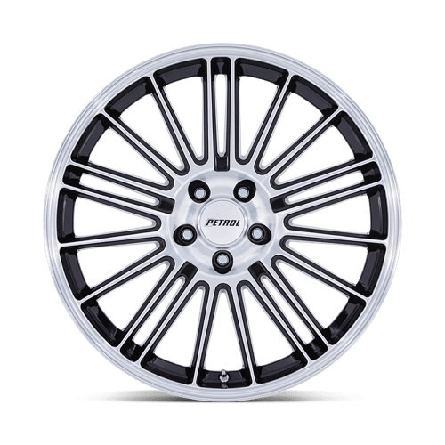 P1D 20X8.5 5X115 72 +40 G-BLK MACH by Petrol Wheels