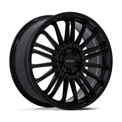 P1D 19X8 5X115 72 +40 G-BLK by Petrol Wheels
