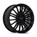 P1D 19X8 5X112 72 +40 G-BLK by Petrol Wheels