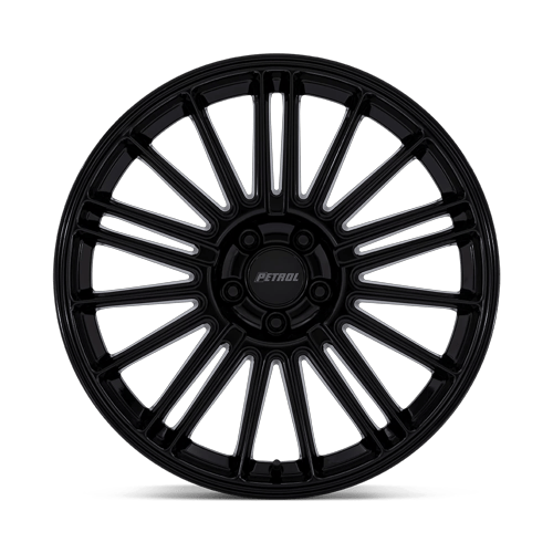 P1D 17X8 5X4.25 72 +40 G-BLK by Petrol Wheels