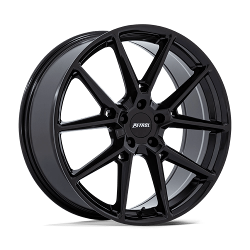 P1E 18X8 5X115 72 +40 G-BLK by Petrol Wheels