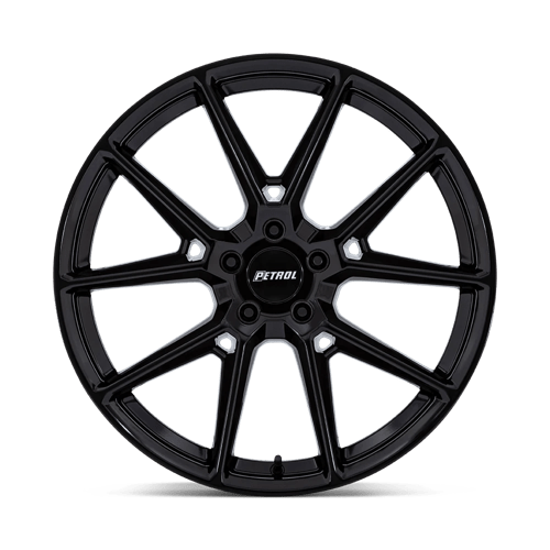 P1E 17X8 5X4.25 72 +40 G-BLK by Petrol Wheels