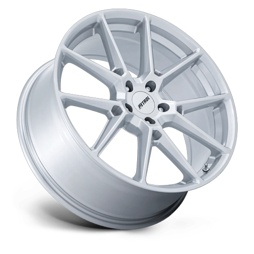 P1E 20X8.5 5X120 74 +35 G-SLV by Petrol Wheels