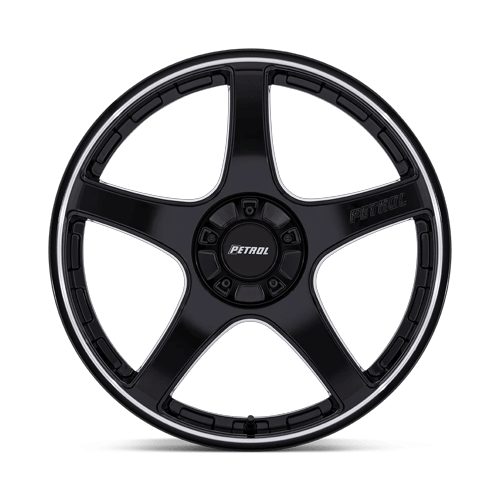 P2E 20X8.5 5X110/115 72 +40 G-BLK MCH-LP by Petrol Wheels