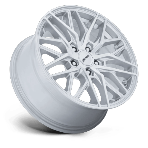 P3E 19X8.5 5X112 66 +40 SLV-MCH by Petrol Wheels