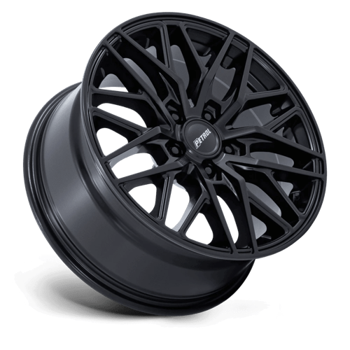 P3E 17X8 5X112 66 +40 M-BLK by Petrol Wheels