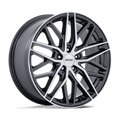 P3E 19X8.5 5X4.5 72 +40 G-GNMTL-MCH-FC by Petrol Wheels